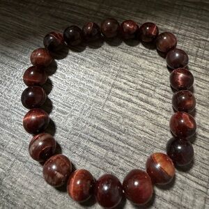 Tigers Eye Beaded Bracelet